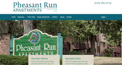 Desktop Screenshot of pheasantrunapt.com